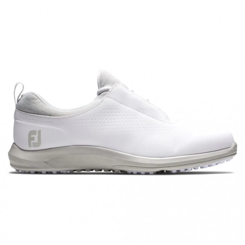 White Footjoy Leisure Women's Spikeless Golf Shoes | YHQTJZ803